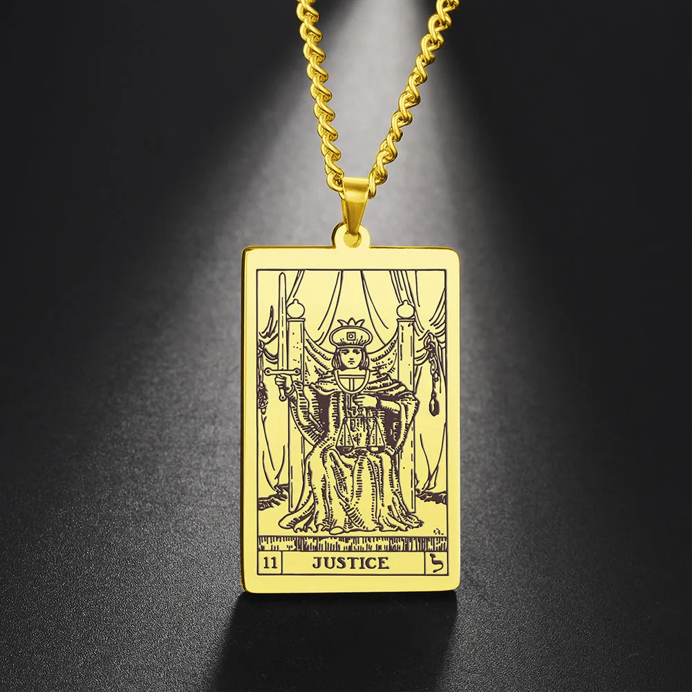 Major Arcana Tarot Card Necklaces