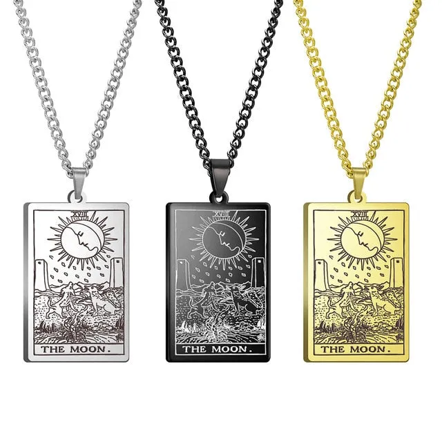 Major Arcana Tarot Card Necklaces