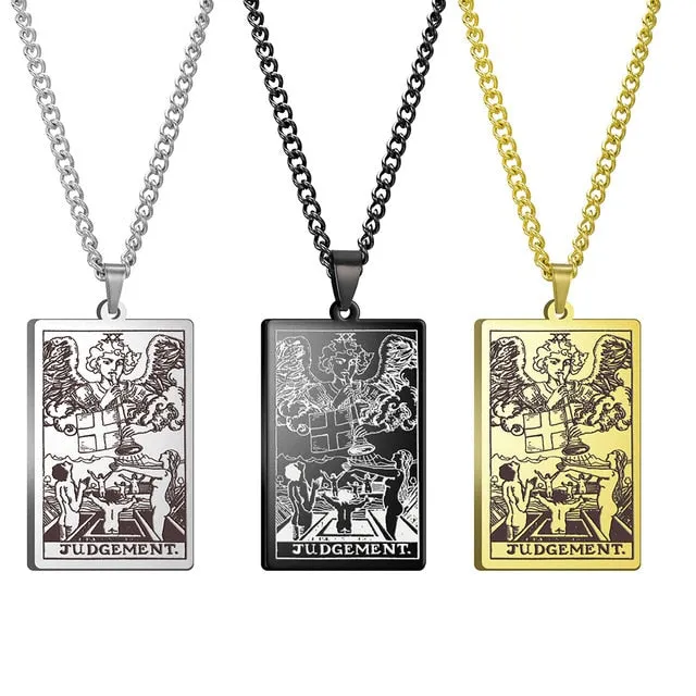 Major Arcana Tarot Card Necklaces