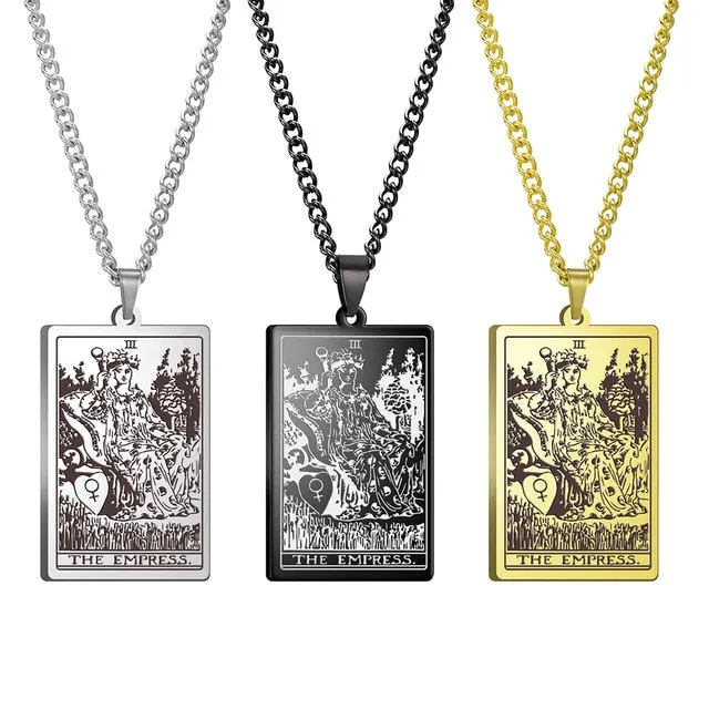 Major Arcana Tarot Card Necklaces