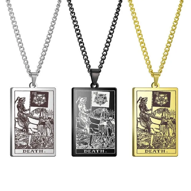 Major Arcana Tarot Card Necklaces