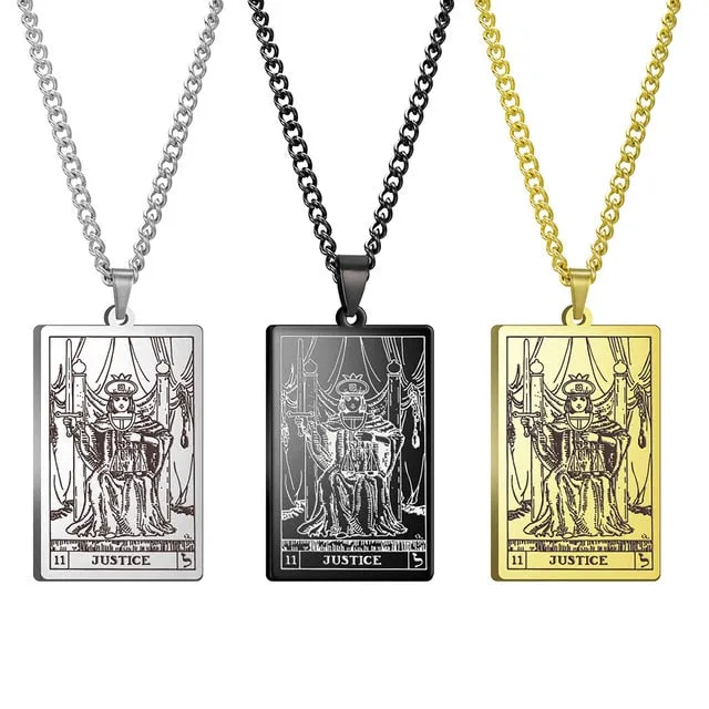 Major Arcana Tarot Card Necklaces