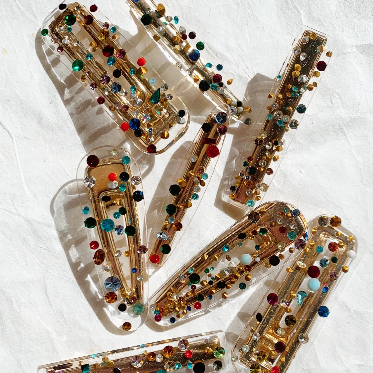 Marie Vintage Rhinestone Coco Clips