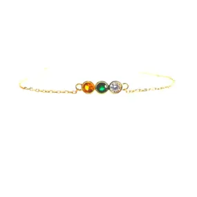 May Birthstone Bracelet