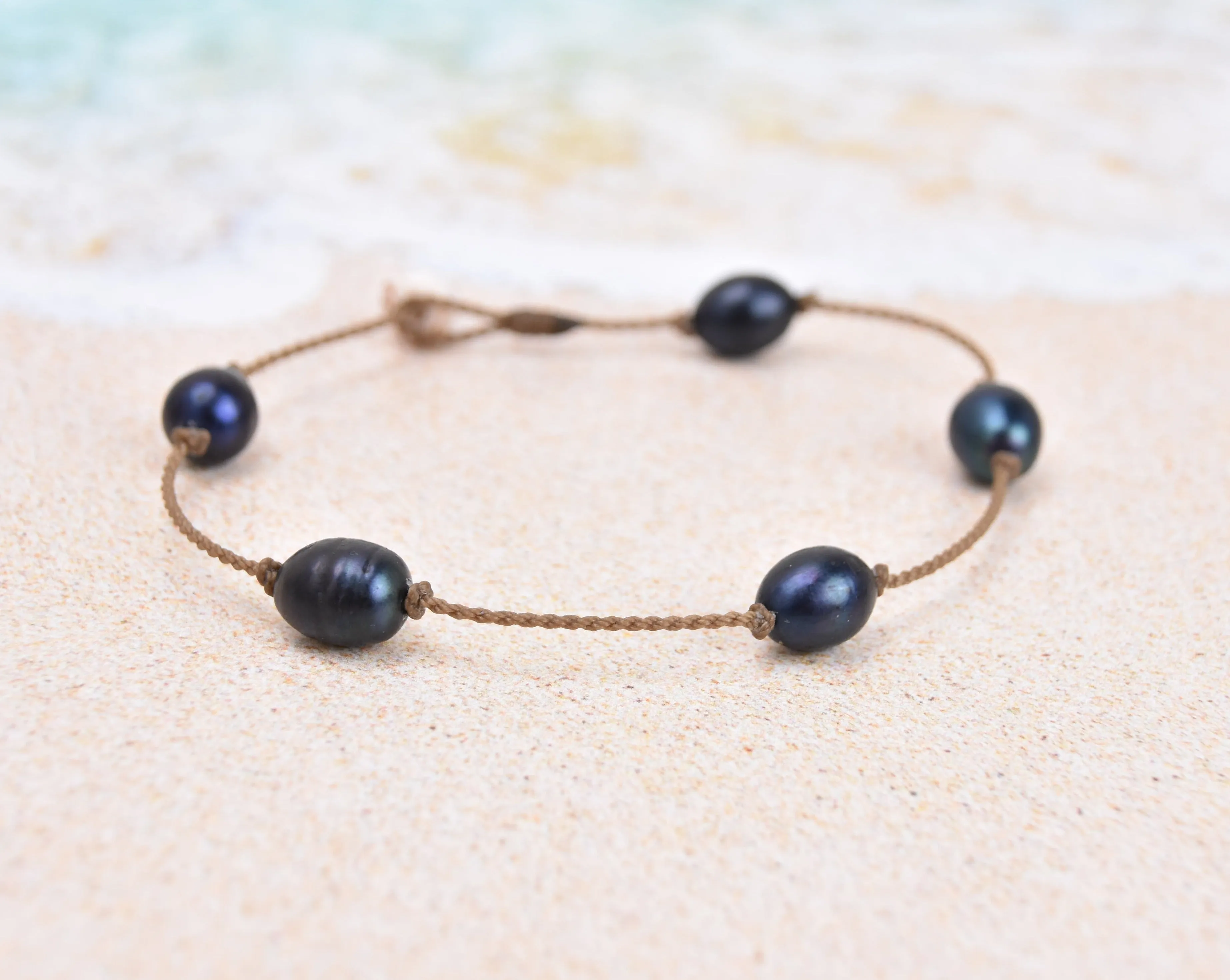 Mermaid   Peacock Pearl Princess Anklets