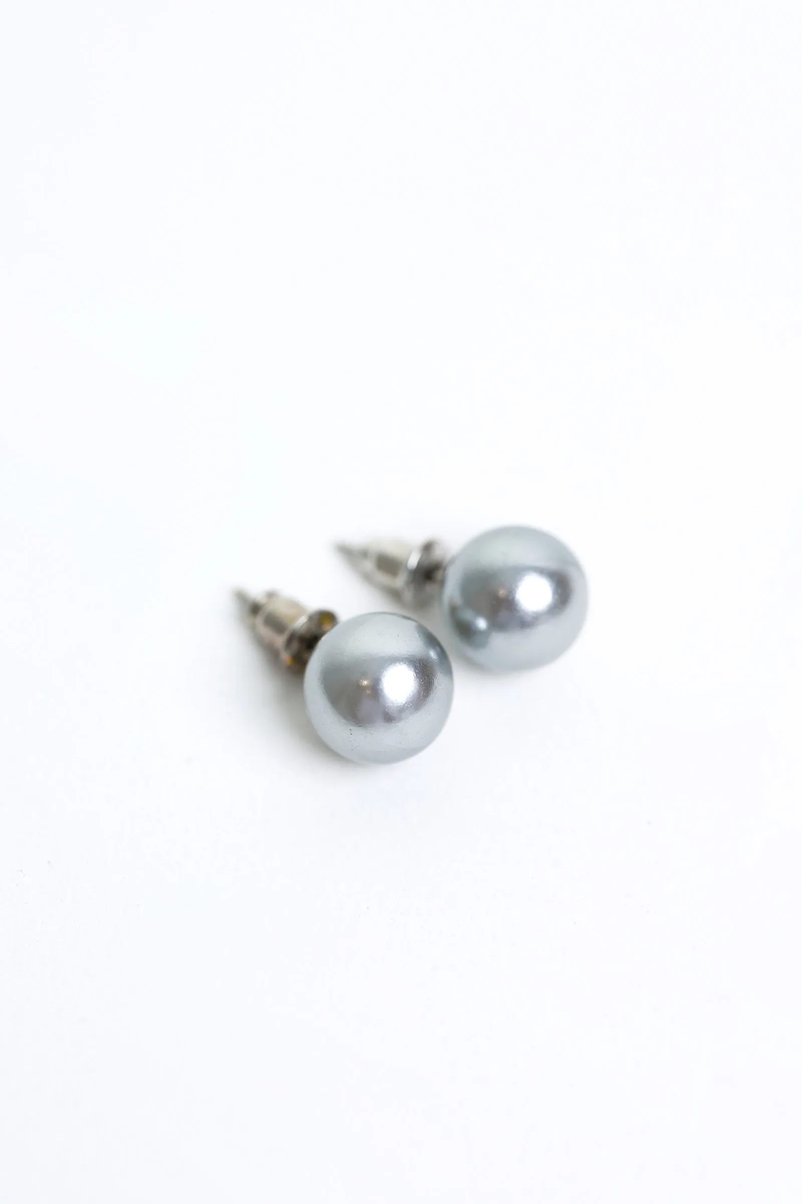 Metallic Pearl Studs