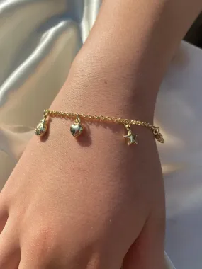 Multi-Charm Bracelet