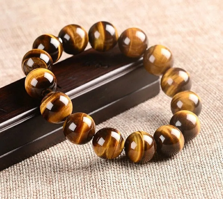 Natural Stone Tiger Eye Bracelet