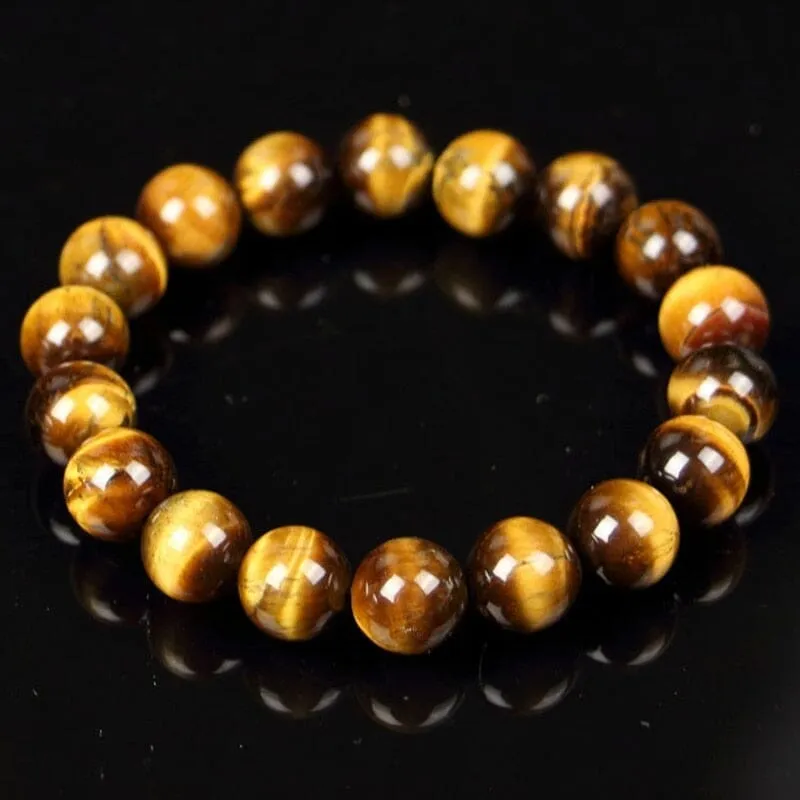 Natural Stone Tiger Eye Bracelet