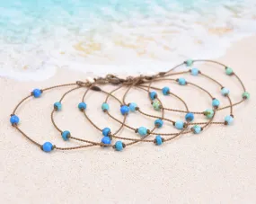 Ocean Blues - Princess Anklets