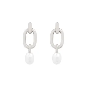 Olivine Pearl Studs