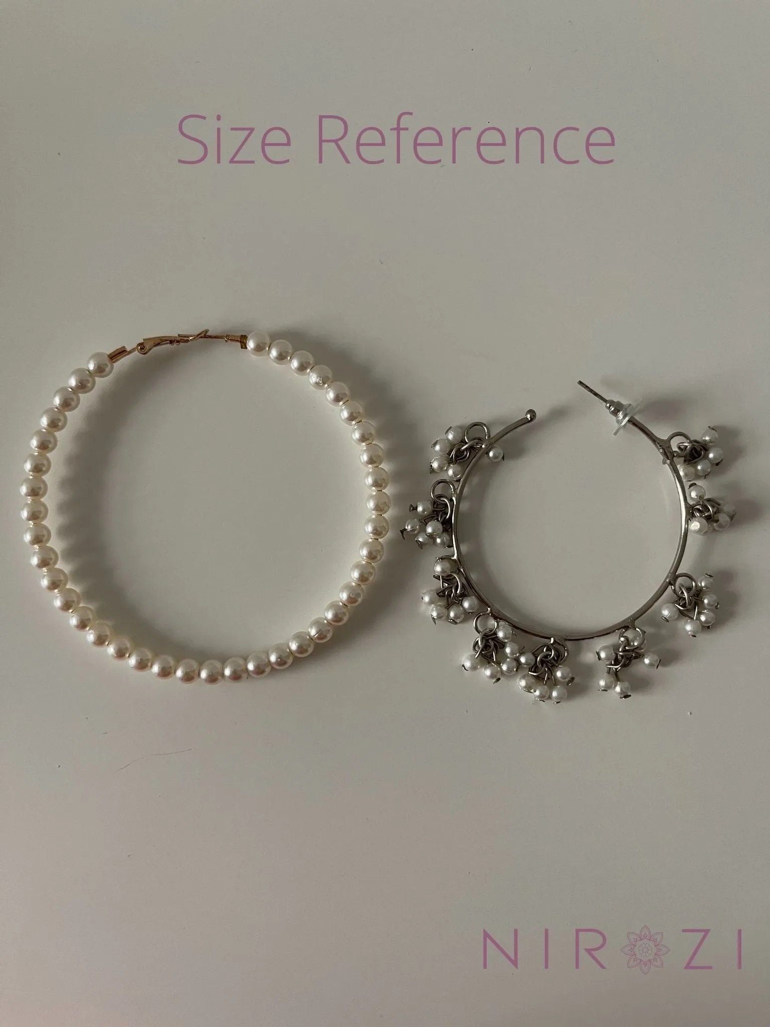 Pearl Hoops