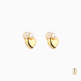 Pearl Love Studs