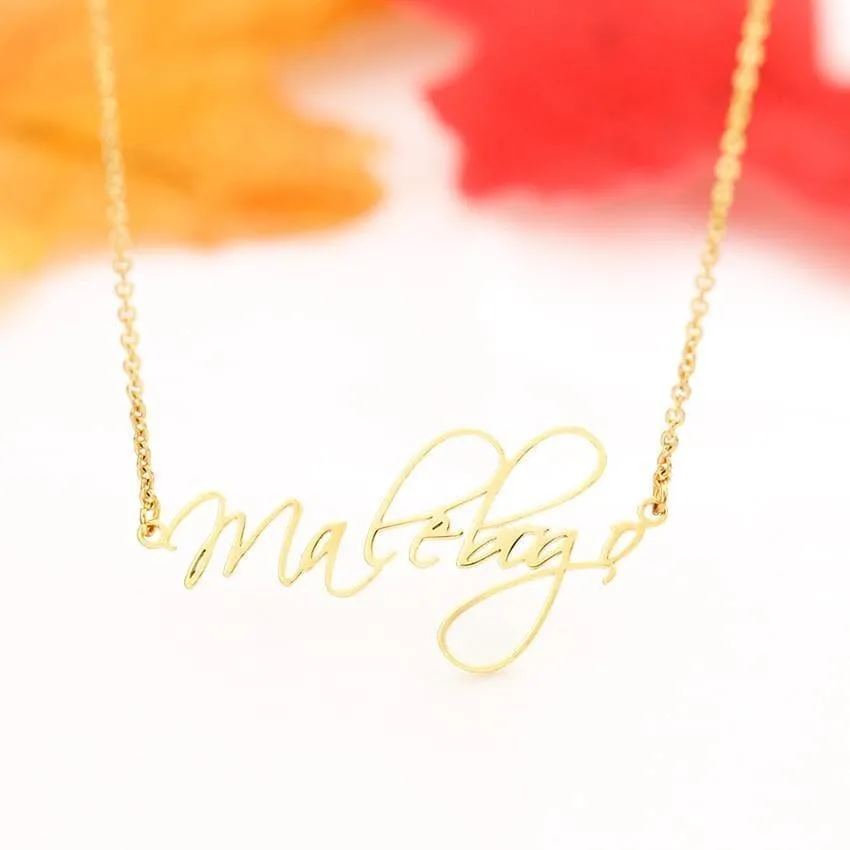 Personalized Necklaces with Custom Name