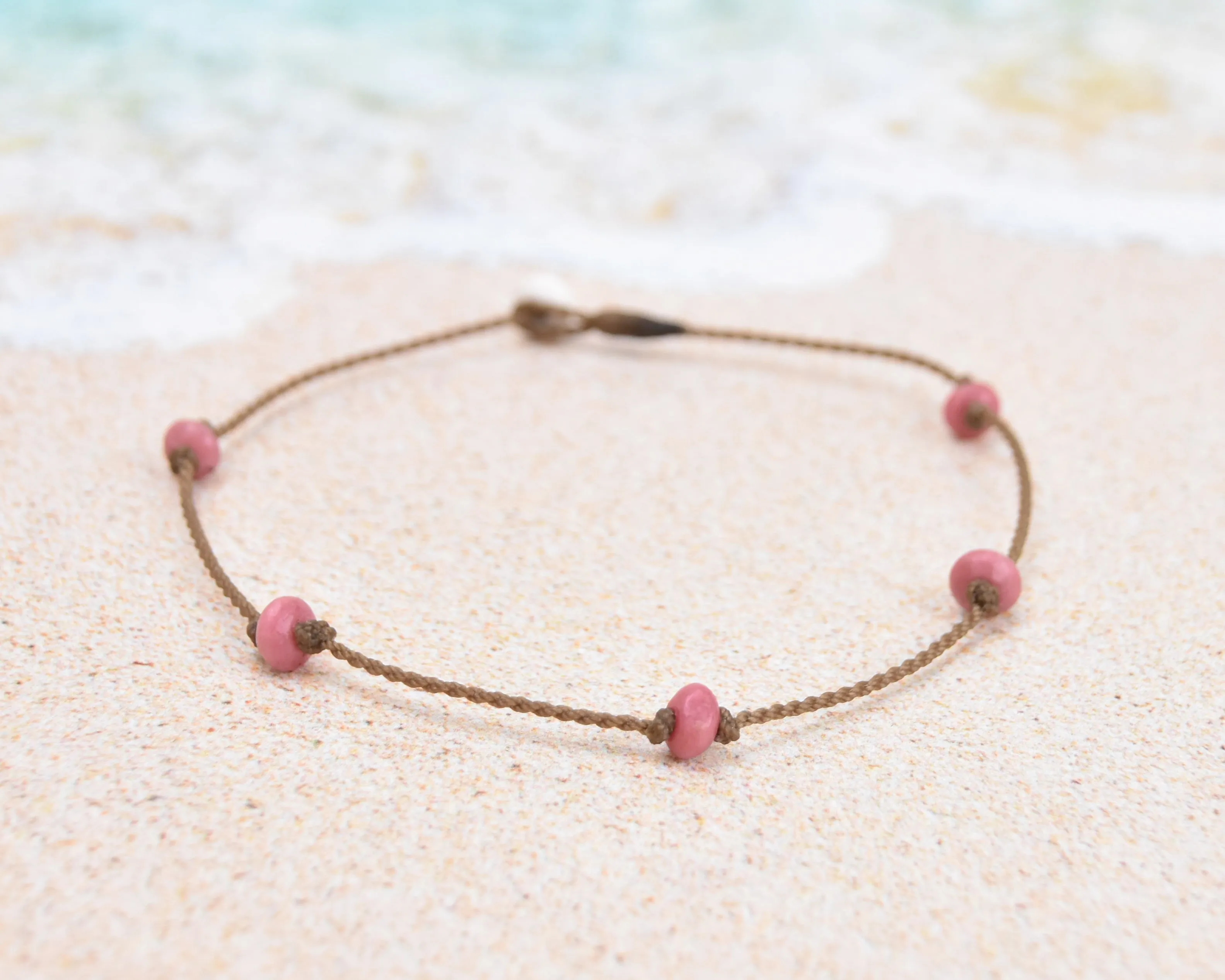 Pink Stones Princess - Anklets