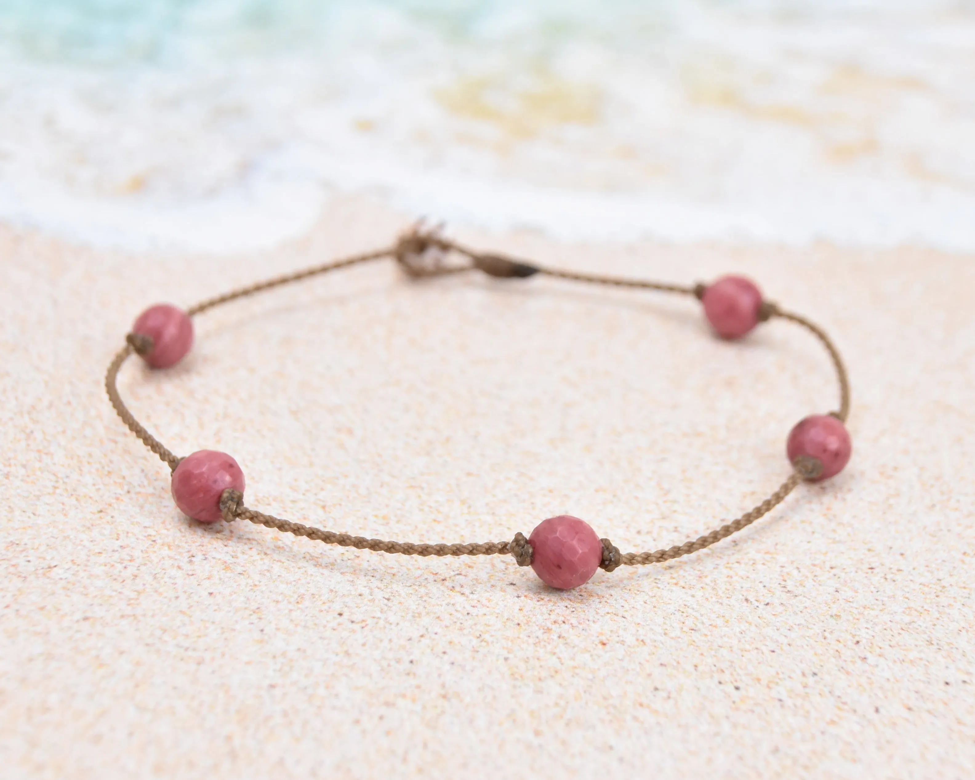 Pink Stones Princess - Anklets