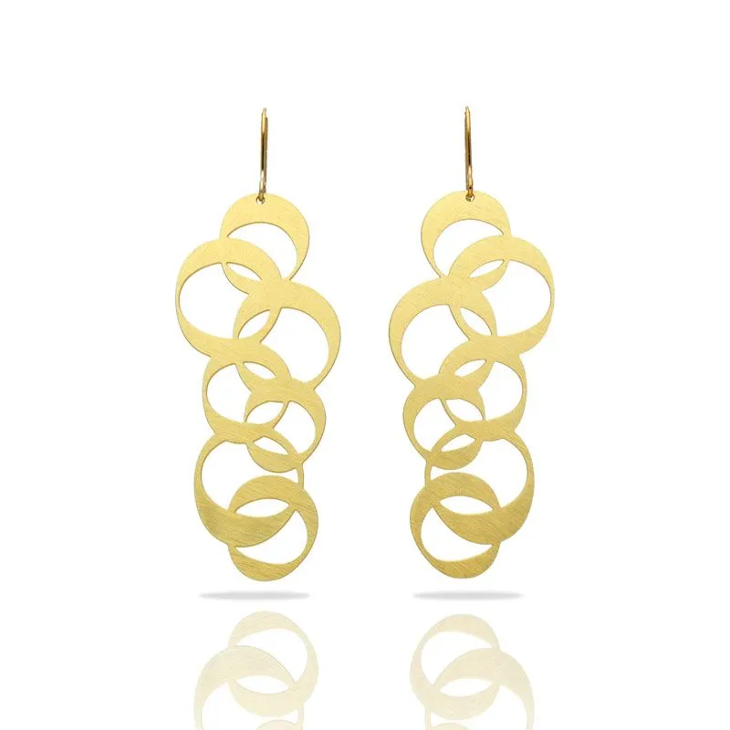 RAS Rings Gold Earrings