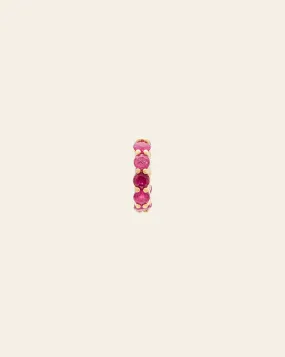 Ruby Spacer - 10k Solid Gold