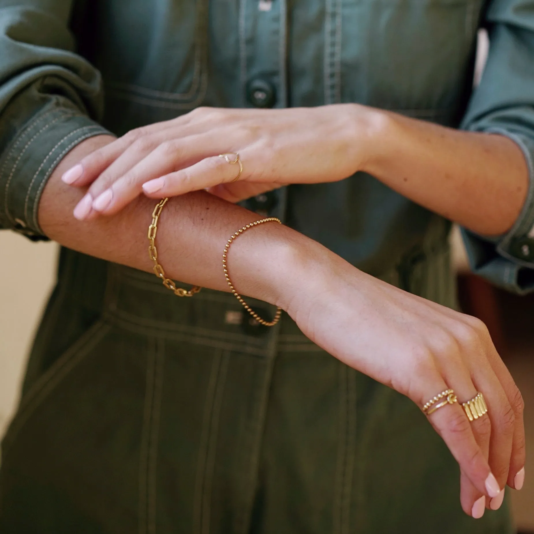 Spot Chain Bracelet