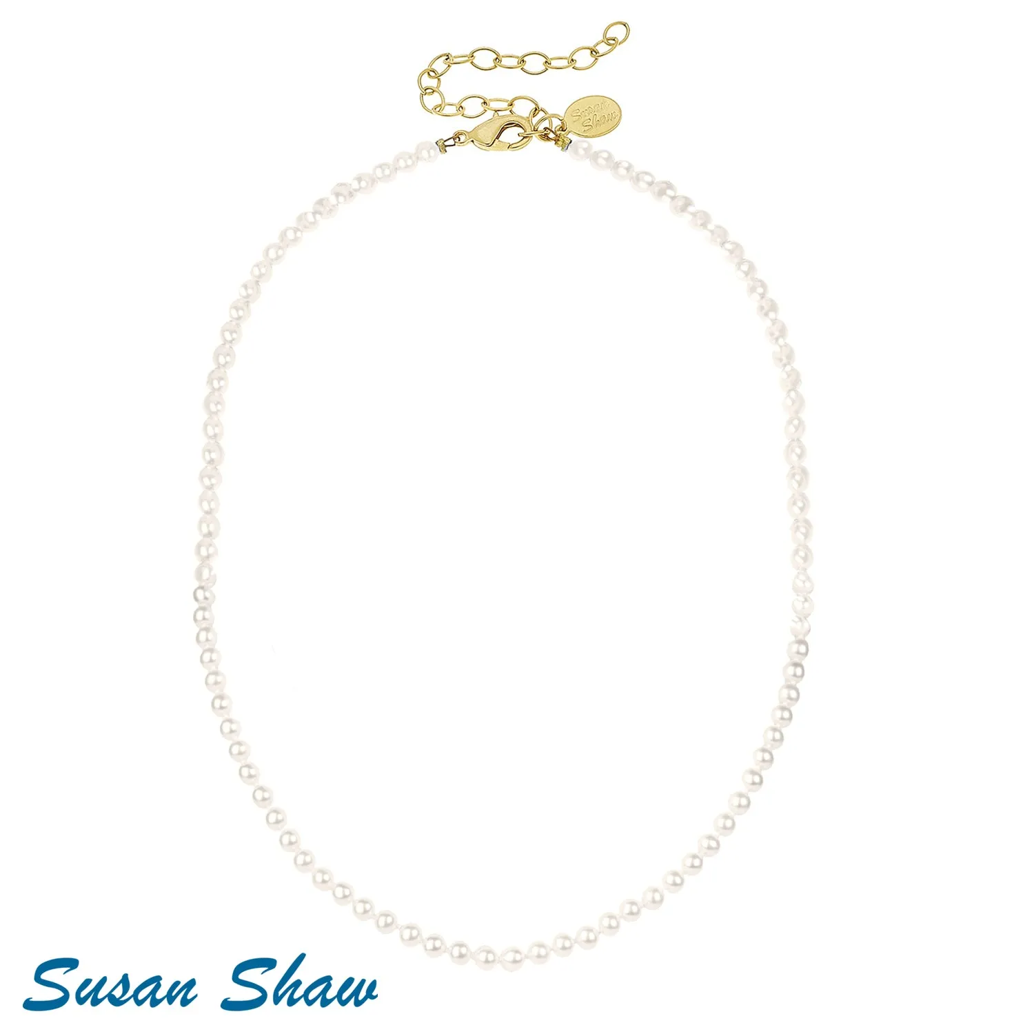 Susan Shaw Assorted Alys Necklaces in Gold