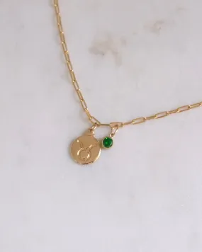 Taurus Zodiac Anklet