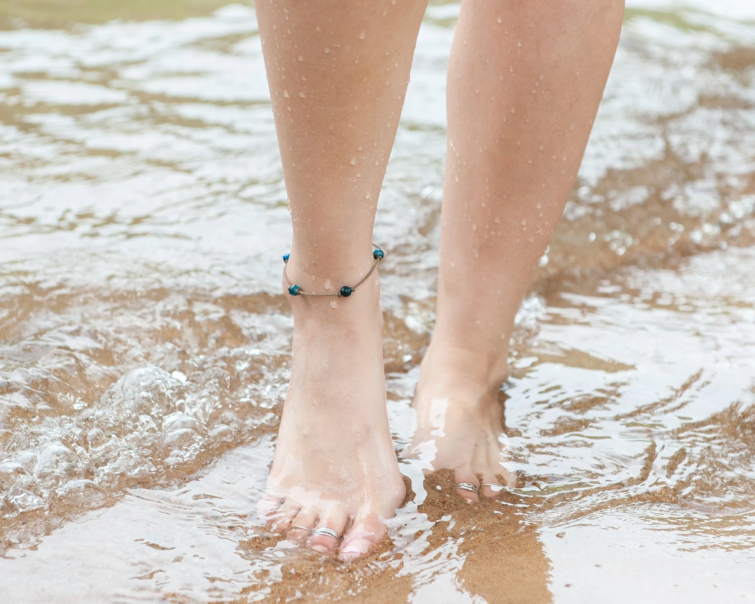 Tigers Eye Princess Anklets