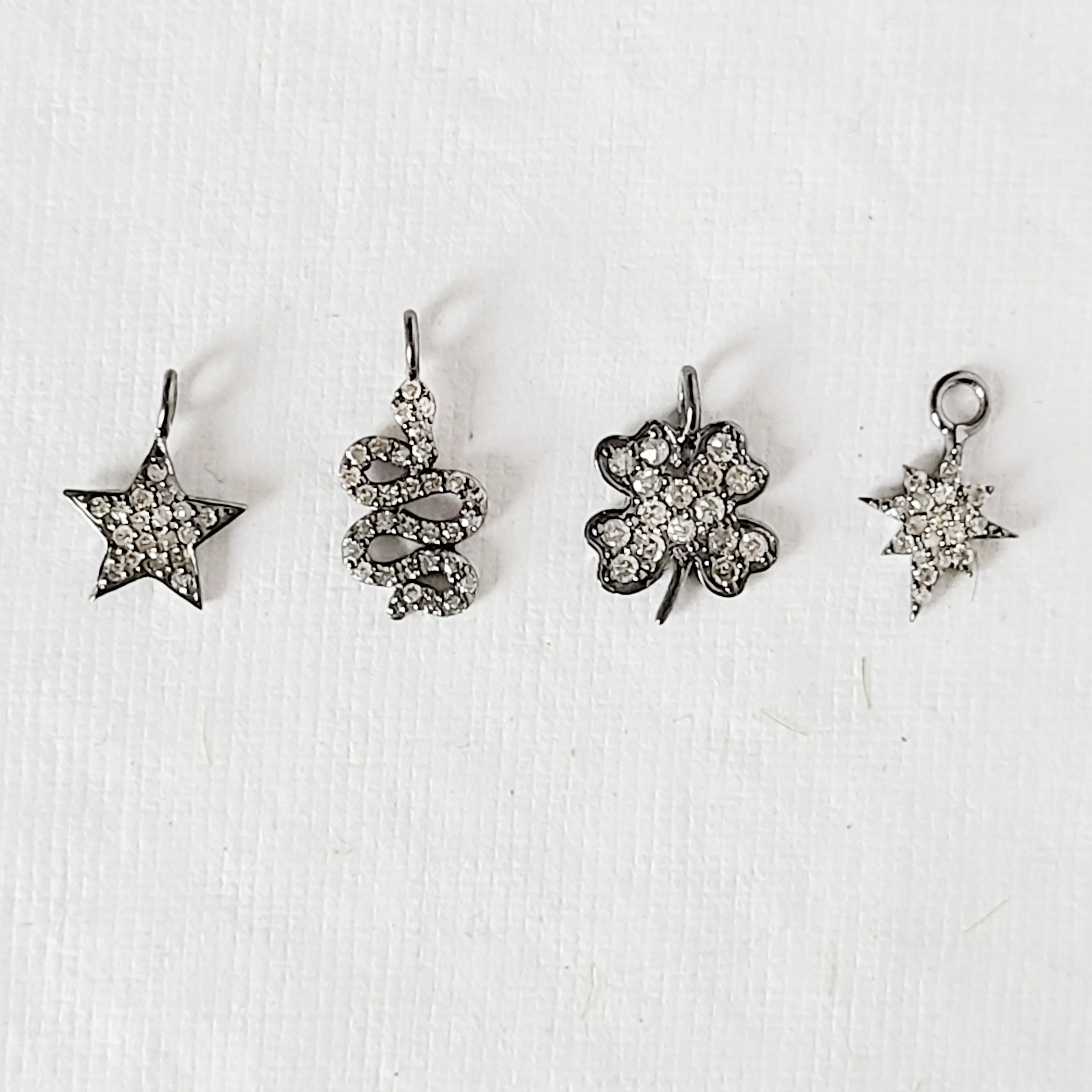 Tiny charm necklaces