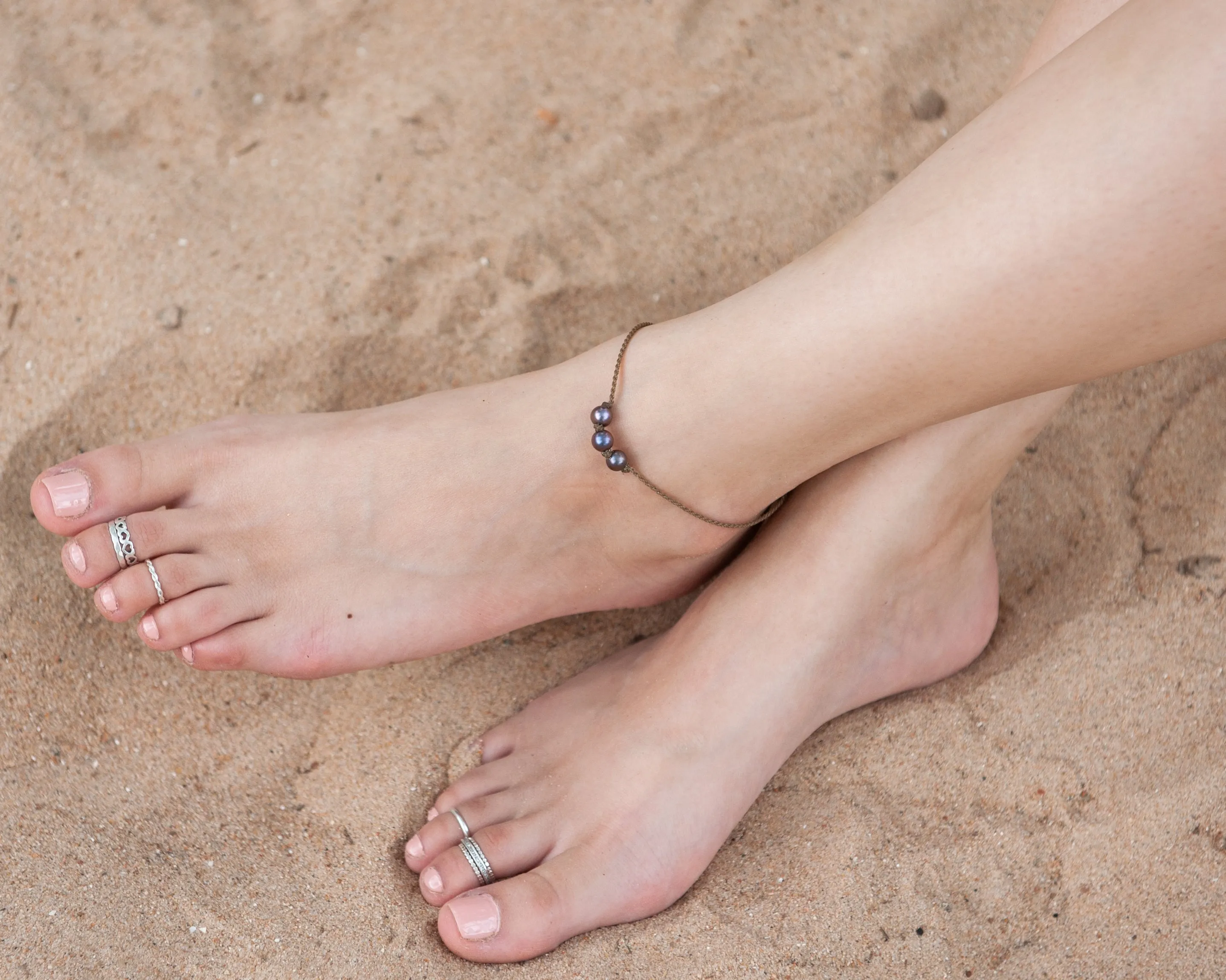 Tiny Triple - Anklets