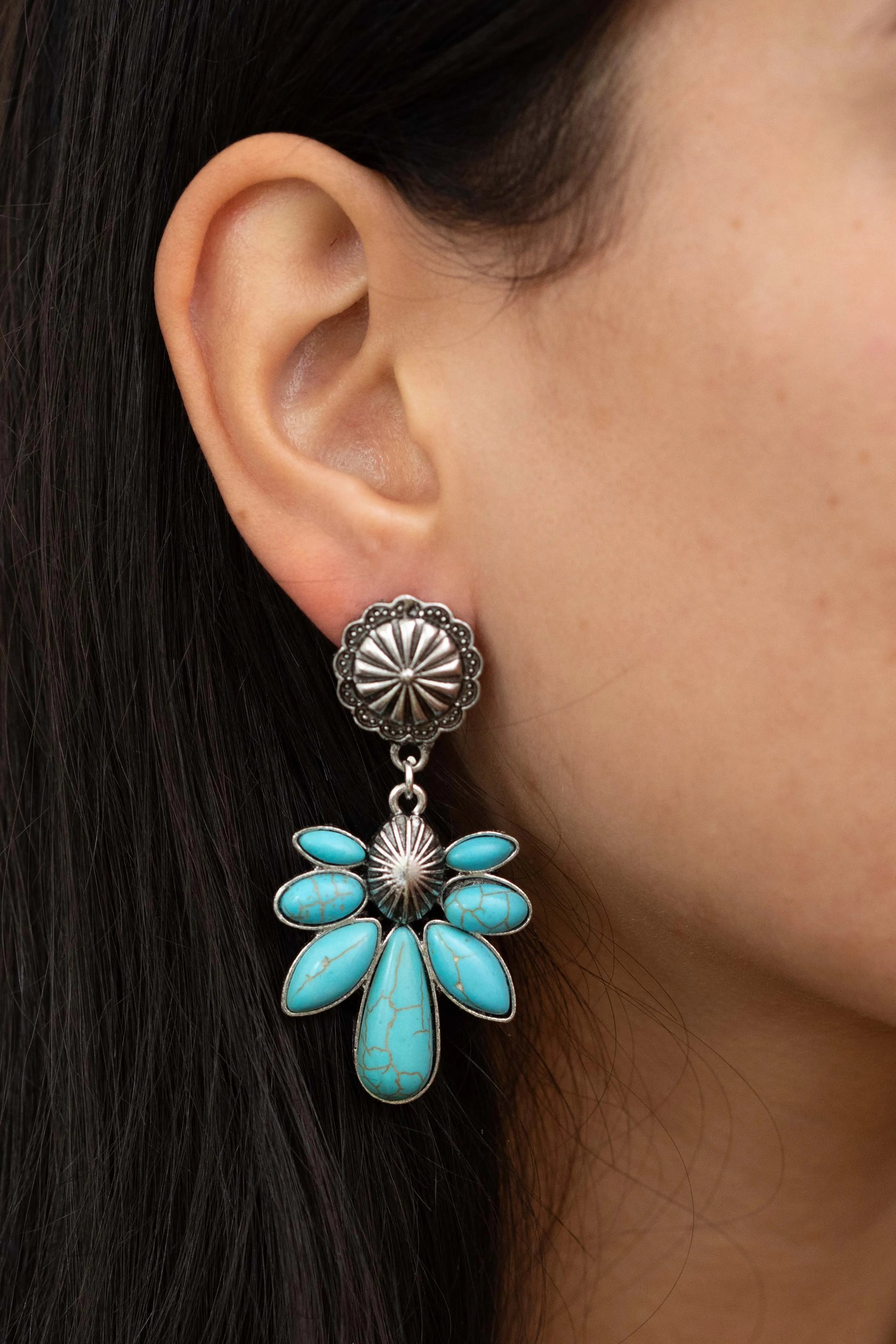 Turquoise studs