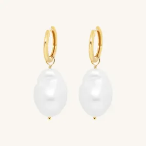 Vienna Pearl Hoops