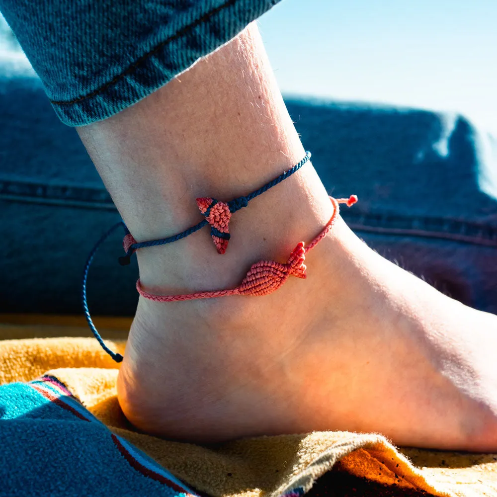 Whale Tail Anklets