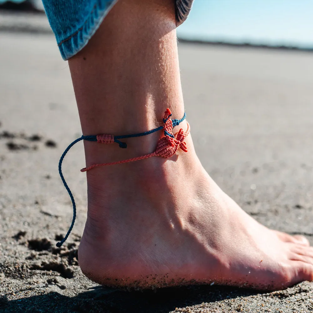 Whale Tail Anklets