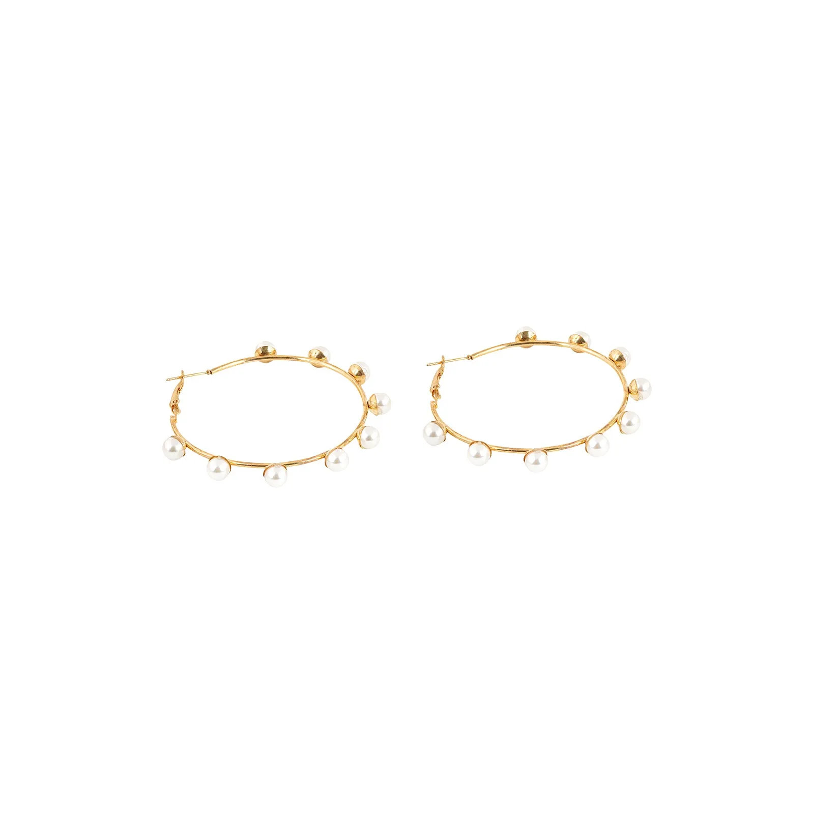 Winona Pearl Hoops